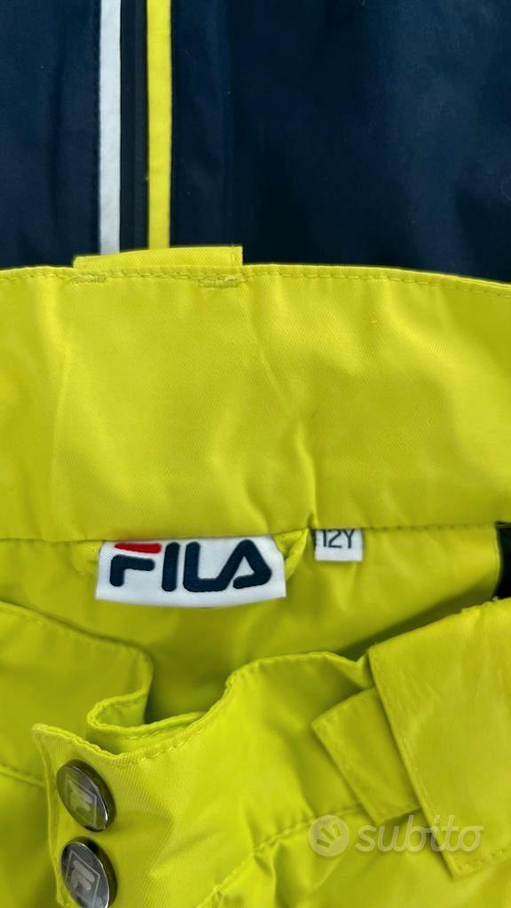 Fila cheap tuta gialla