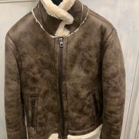 Giubbotto montone shearling uomo