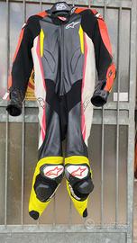 Tuta moto Alpinestar gp tech V2 completa di airbag