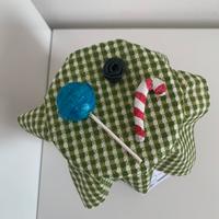 #idearegalo barattolo di vetro decorato a mano