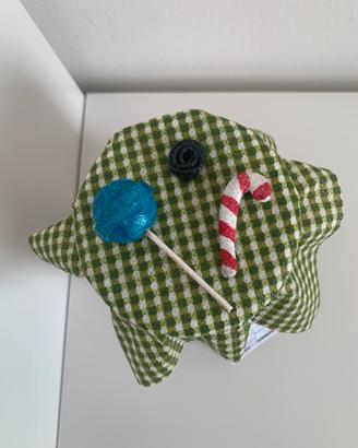 #idearegalo barattolo di vetro decorato a mano