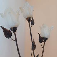 Lampada in rame e ferro 