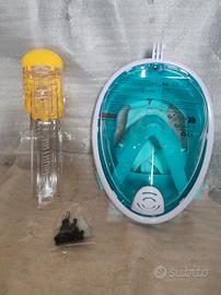 Hinataa maschera Snorkeling integrale per adulti 