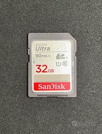 Sandisk scheda SD 32GB