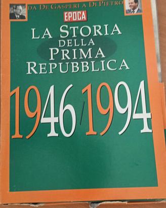 Epoca la storia della prima repubblica