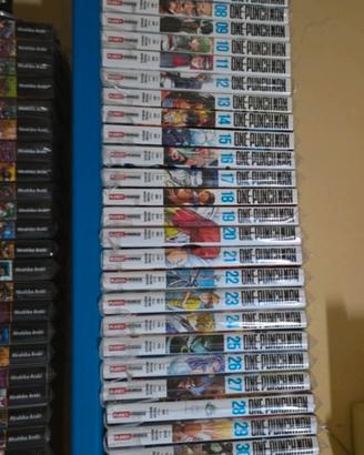 One punch man manga da volume 1 a 33