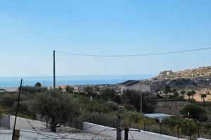 FAVARA Vista mare via portella muntagne  