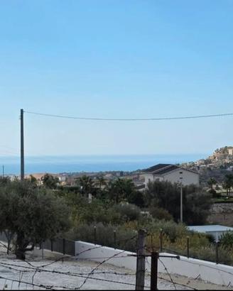 FAVARA Vista mare via portella muntagne  