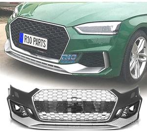 PARAURTI ANTERIORE AUDI A5 F5 17-19 LOOK RS5 ARGEN