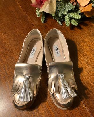 Clarks mocassini in pelle