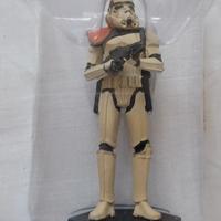 Star Wars Sandtrooper statuetta dipinta a mano