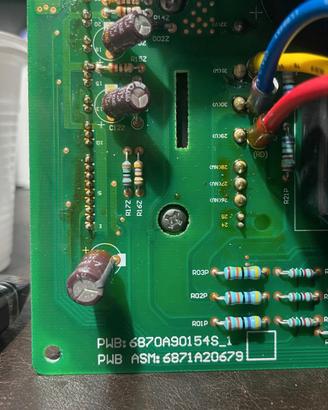 SCHEDA ELETTRONICA UNITA' ESTERNA TRIAL CLIMA LG
