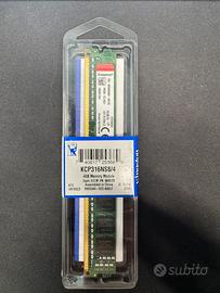 RAM Kingston 4GB DDR3 1600MHz KCP316NS8/4