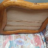 cornice retro' in legno 