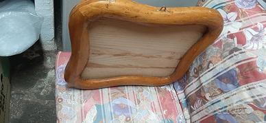 cornice retro' in legno 