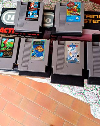 Lotto 6 cartucce Nintendo NES PAL Metal Gear