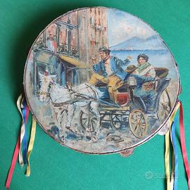 Tamburello napoletano legno