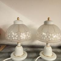 coppia di abayur lampade per camera da letto 