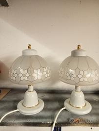 coppia di abayur lampade per camera da letto 