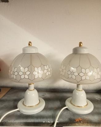 coppia di abayur lampade per camera da letto 