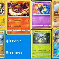 Pokemon GCC: 40 carte rare - 60 euro