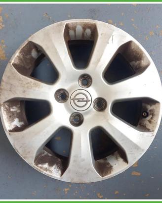 Cerchio Singolo in Lega Opel Agila B 15 pollici 15