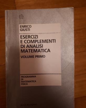 Analisi matematica esercizi e complementi