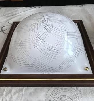 Plafoniere lampade a cupola da soffitto vintage