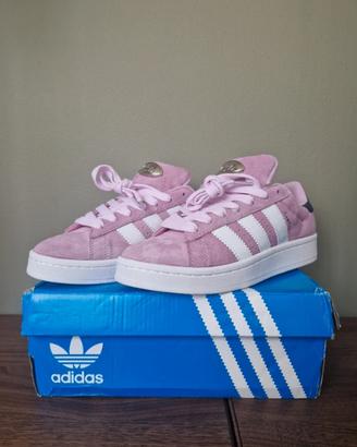 Adidas Originals Campus 0Os da donna rosa  bianc37