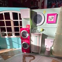 Casa Barbie Mattel 2007  valigetta richiudibile CA