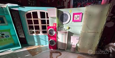 Casa Barbie Mattel 2007  valigetta richiudibile CA