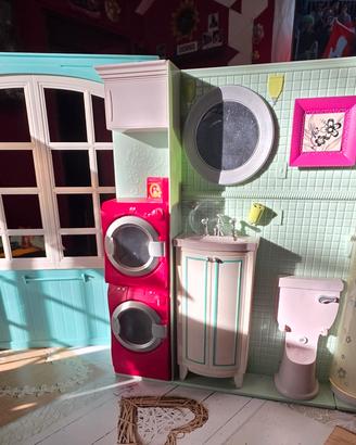 Casa Barbie Mattel 2007  valigetta richiudibile CA