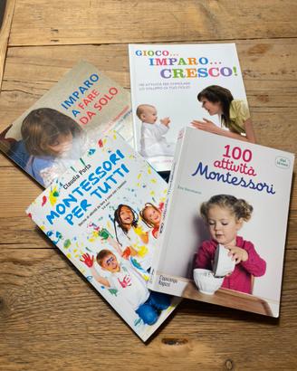 Raccolta libri Montessori  (0/6 anni)