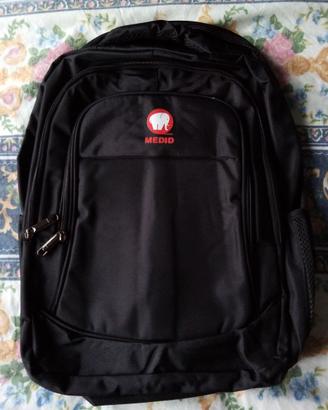 Zaino 3 spazi 2 tasche con logo Medid