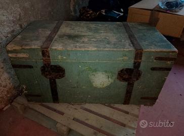 BAULE ANTICO MILITARE ( II GUERRA MONDIALE

