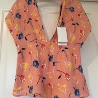Camicia blusa Zara nuova taglia S stile coquette
