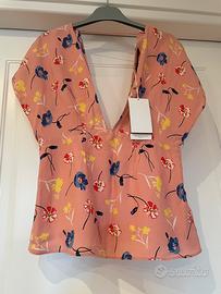 Camicia blusa Zara nuova taglia S stile coquette