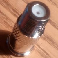 Connettore adattatore coassiale f maschio