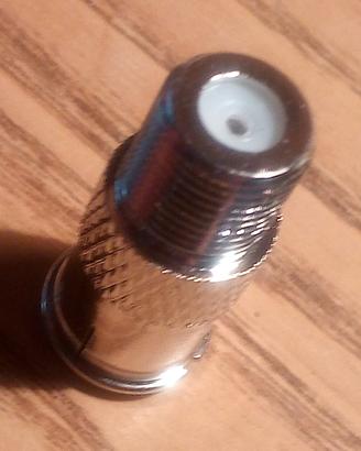 Connettore adattatore coassiale f maschio