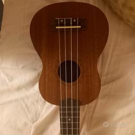 Ukulele con custodia