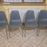 4 sedie nuove della Lube