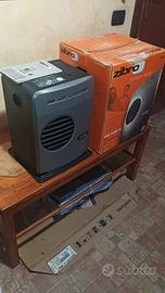 Stufa portatile bio metano Zibro SRE 149 TC. Usata