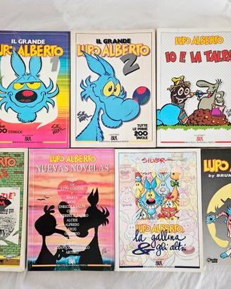 Lupo Alberto 7 Volumi + 4 Allegati