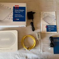 Smart Modem TIM completo con scatola e accessori