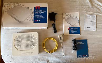 Smart Modem TIM completo con scatola e accessori