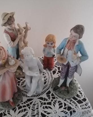 Lotto statuine Capodimonte