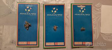 Tris spille collezione Italia 90 NUOVE ORIGINALI