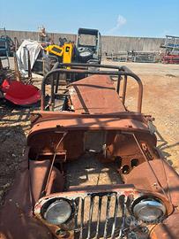 Jeep cj5 solo scocca e roll-bar