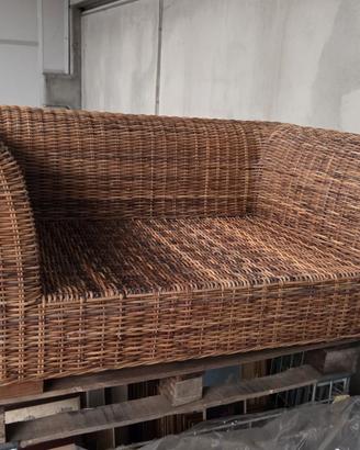DIVANO GERVASONI RATTAN