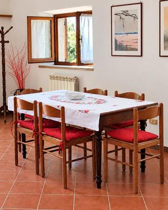 Tavolo zona giorno con sedie